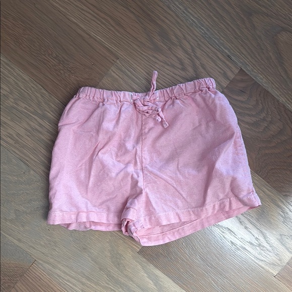 Ralph Lauren Pink linen Drawstring Shorts 24M - Picture 1 of 3